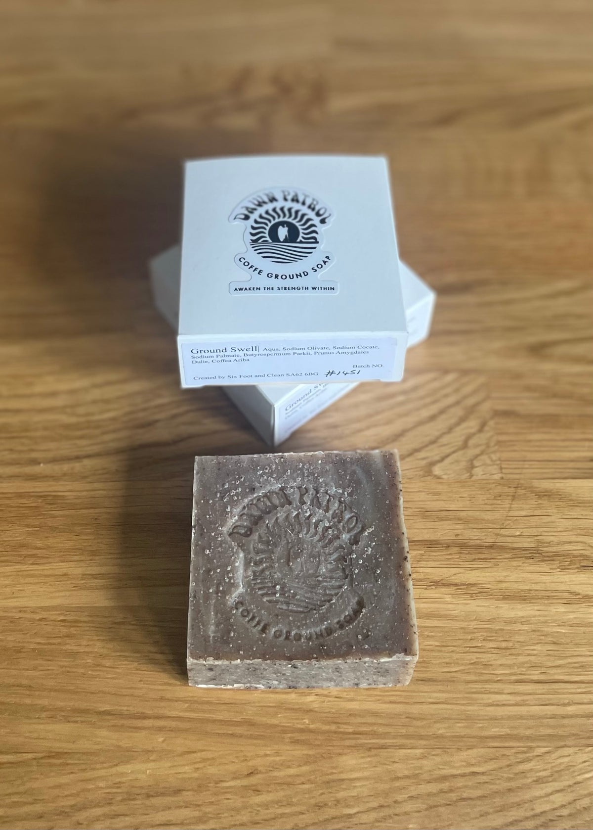 Dawn Patrol Used Coffee Grounds Exfoliating Surfers Soap Bar