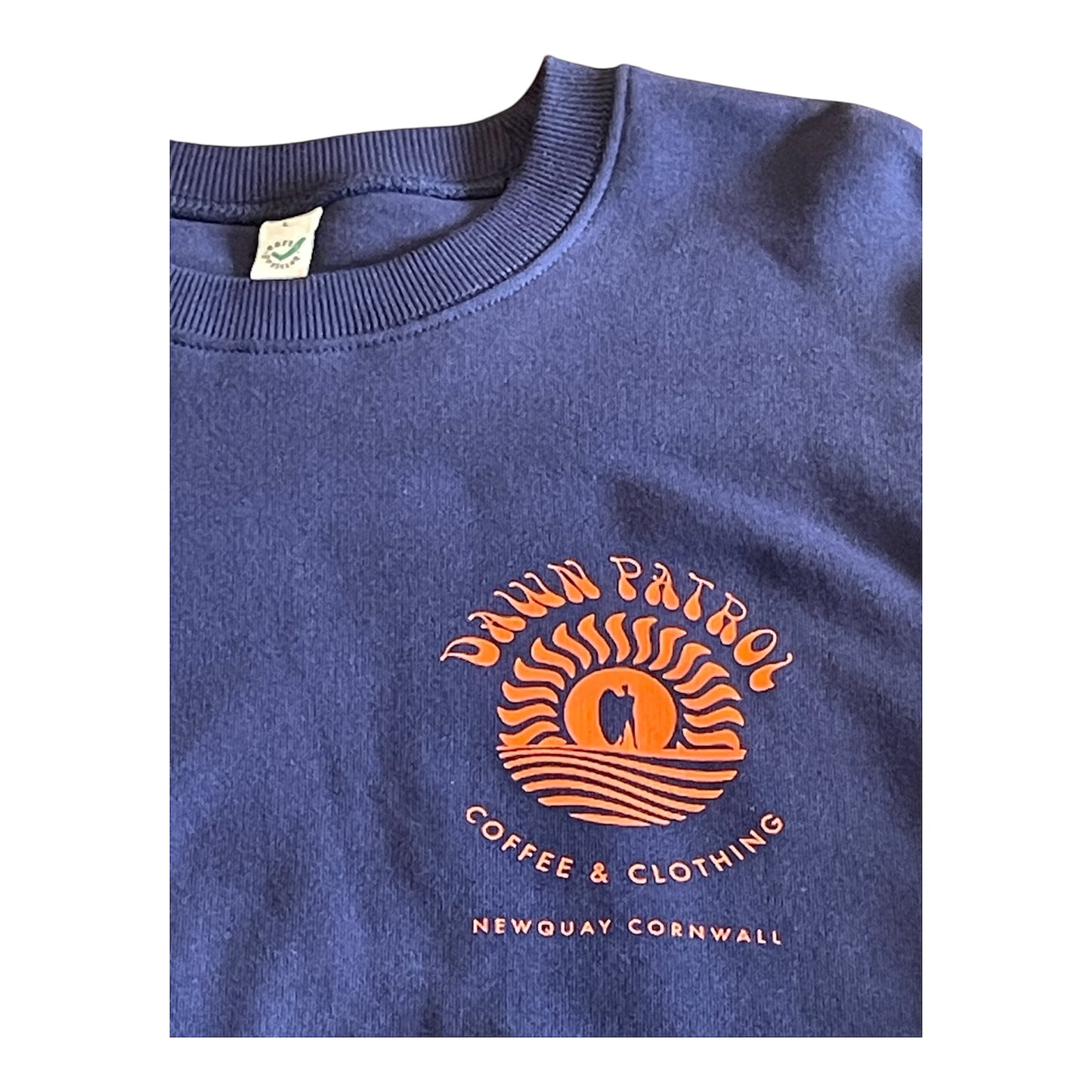 Dawn Patrol Coffee Navy Sweatshirt