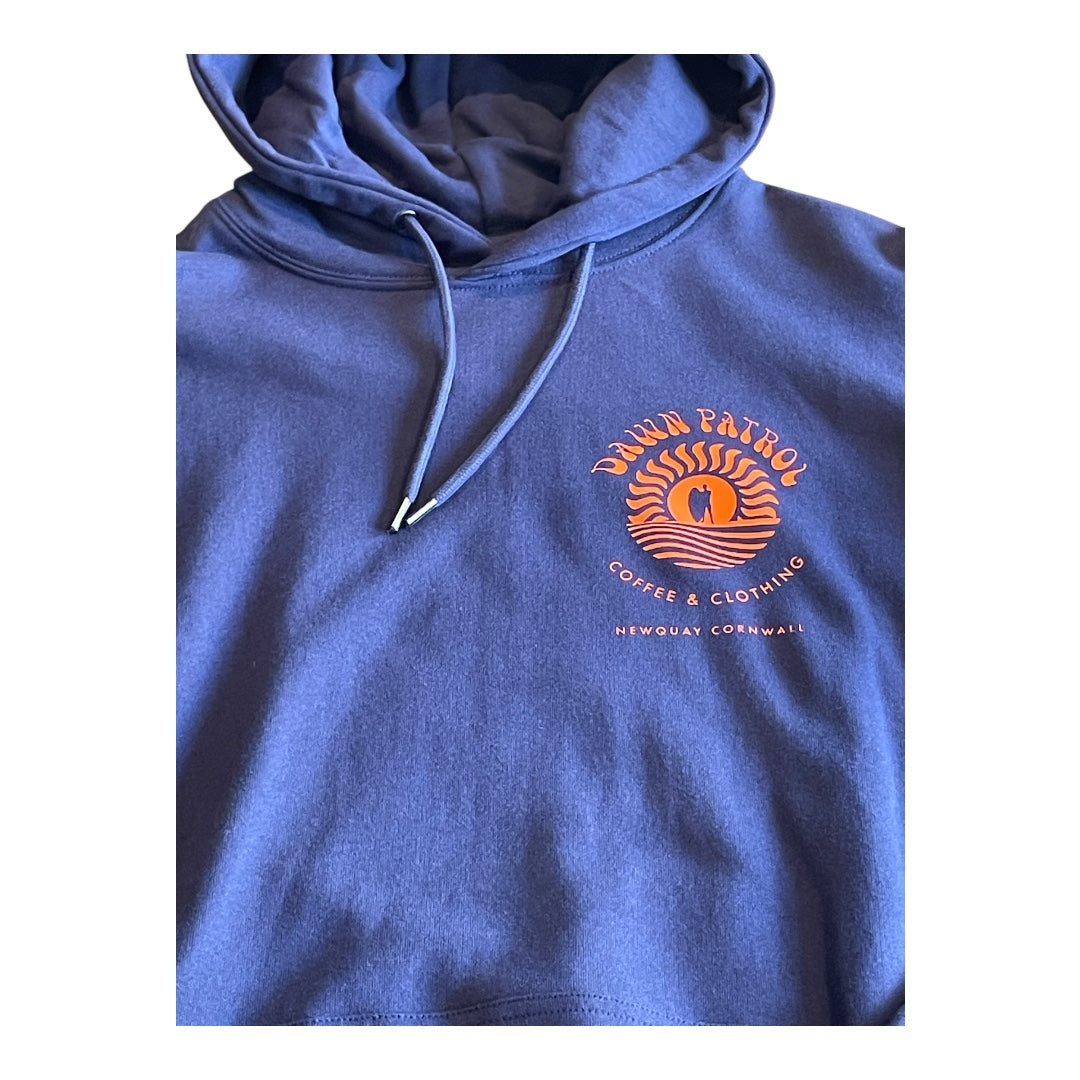 Dawn Patrol OG Logo Navy Hooded Sweat