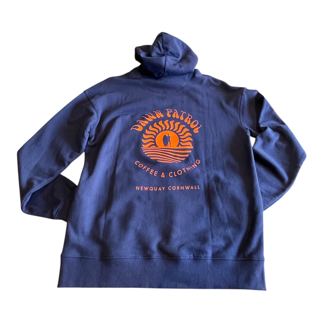 Dawn Patrol OG Logo Navy Hooded Sweat