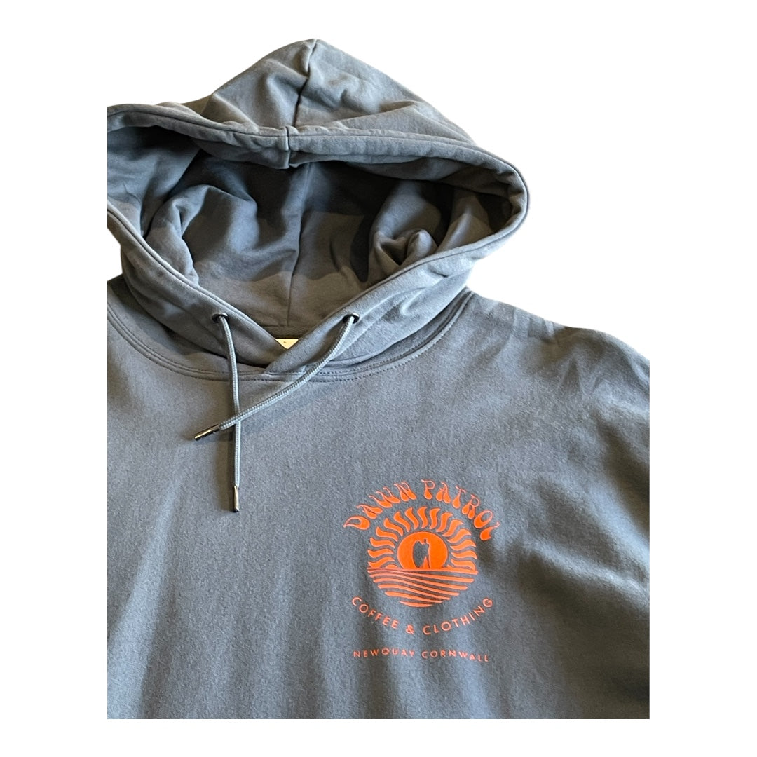 Dawn Patrol OG Logo Grey Hooded Sweat