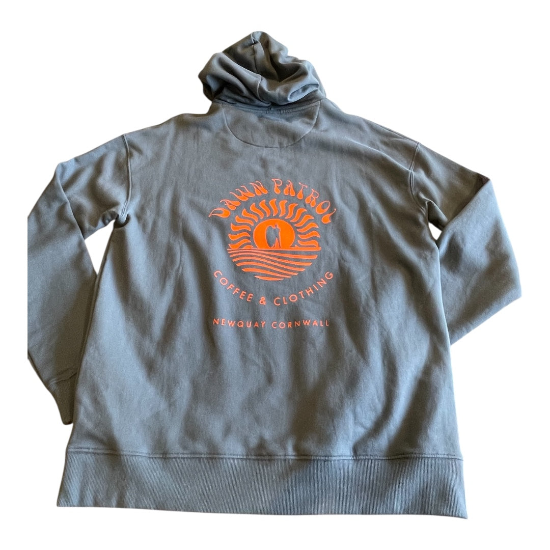 Dawn Patrol OG Logo Grey Hooded Sweat