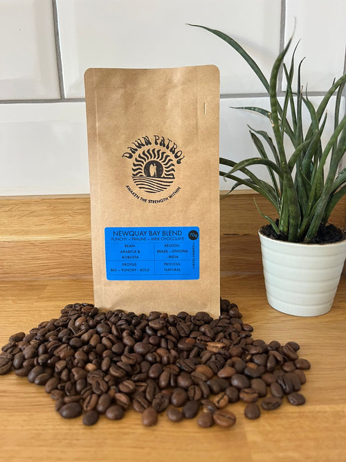 70g Newquay Bay Blend Coffee Beans Sample Bag