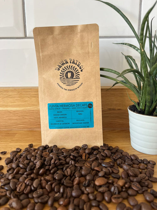 70g Punta Hermosa Peruvian Swiss Water Decaf' Sample Bag