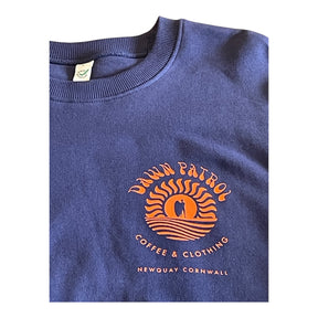 Dawn Patrol Coffee Navy Sweatshirt