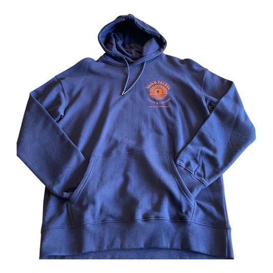 Dawn Patrol OG Logo Navy Hooded Sweat