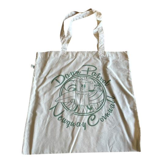 Dawn Patrol Surfing Mokka Pot Tote Bag